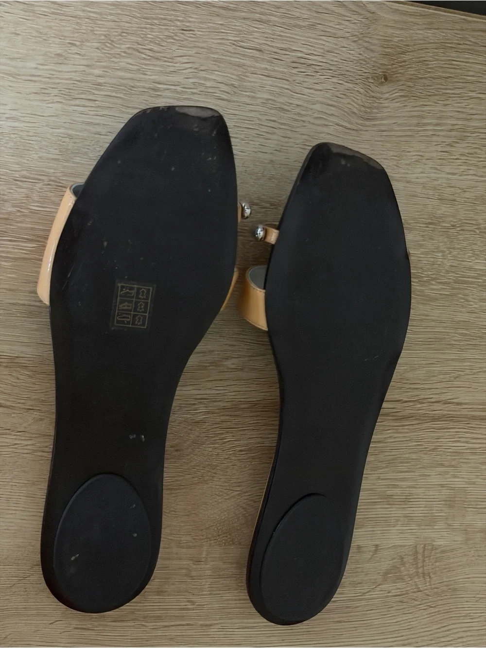 TORY BURCH Pierced Slide Sandals - Cantucci & Silver - Picture 9 of 9